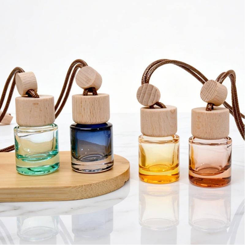 Car Fragrance Diffuser - Mini Round Pendant Essential Oil Diffuser