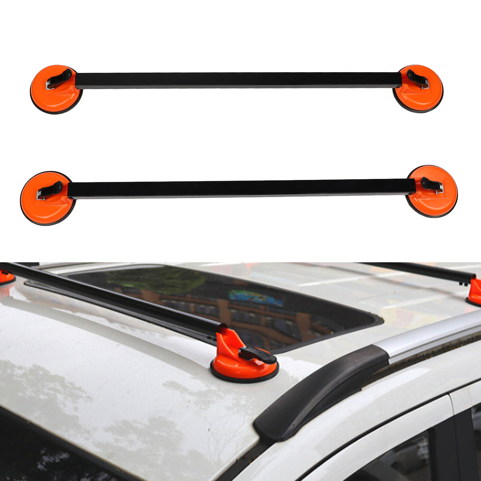 Car Roof Rack Cross Bar - Car Rooftop Luggage Rack Stable Fixation