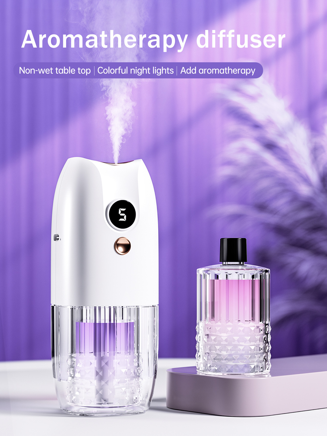 Multi-functional rechargeable  - Car Fragrance Diffuser recension och pris
