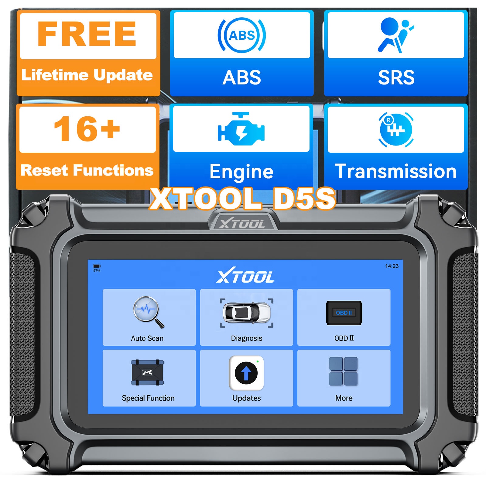 For D5S Obd2 Scanner 12V Lifet - Obd2 Scanner recension och pris