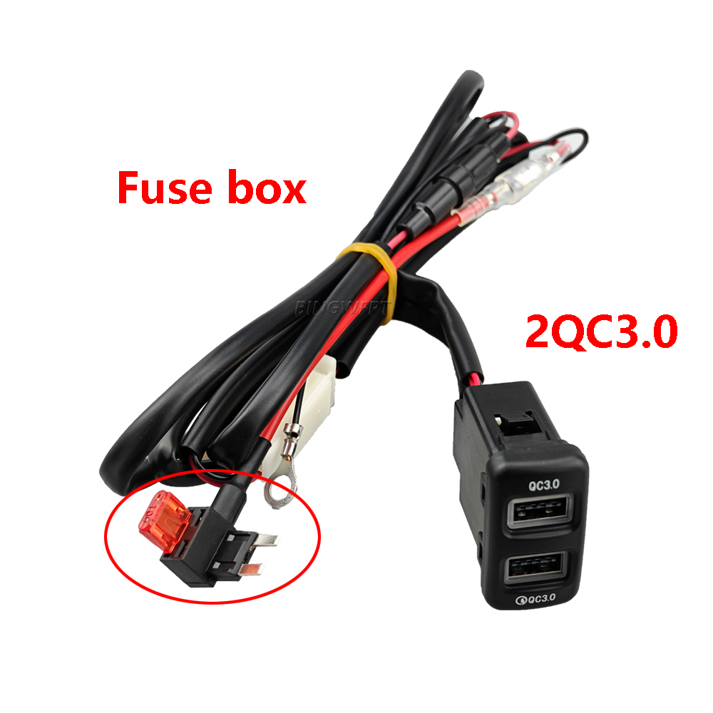 Car USB Port Socket QC Quick C - Car Accessories Qc recension och pris