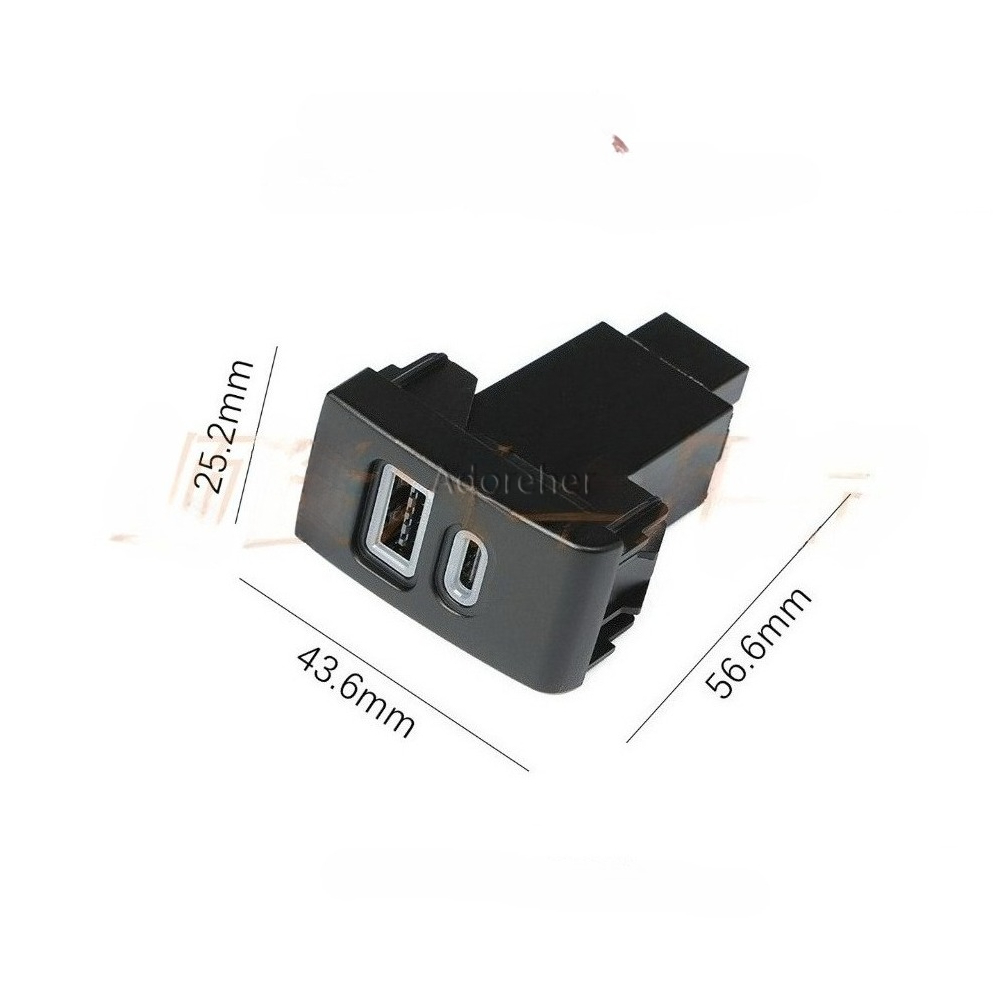 1 PC Car USB QC 3.0 Type C Pho - Car Accessories Qc recension och pris