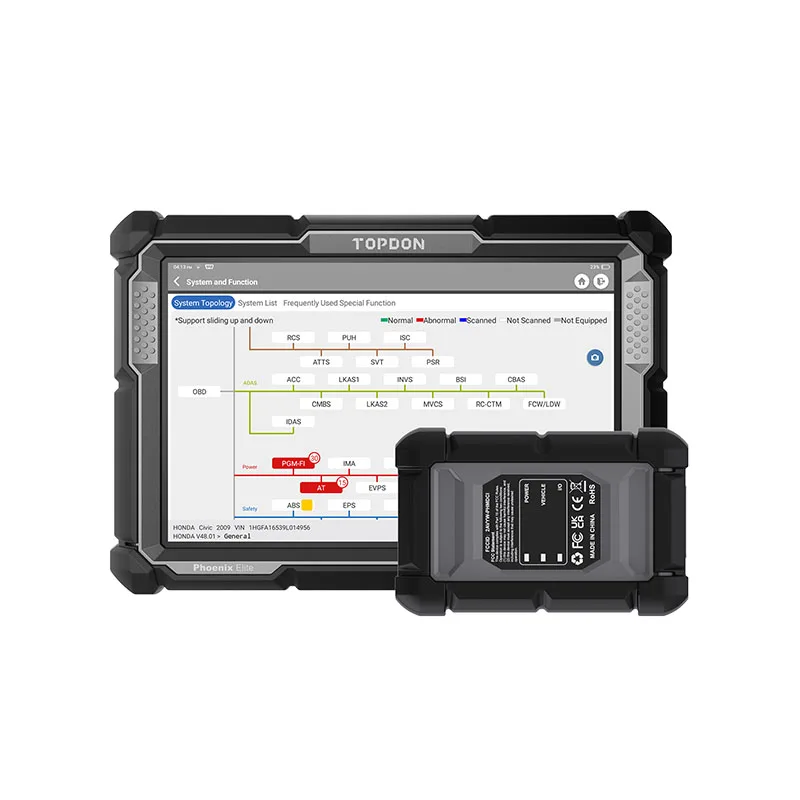 TOPDON PHOENIX ELITE Car Ecu U - Obd2 Scanner recension och pris