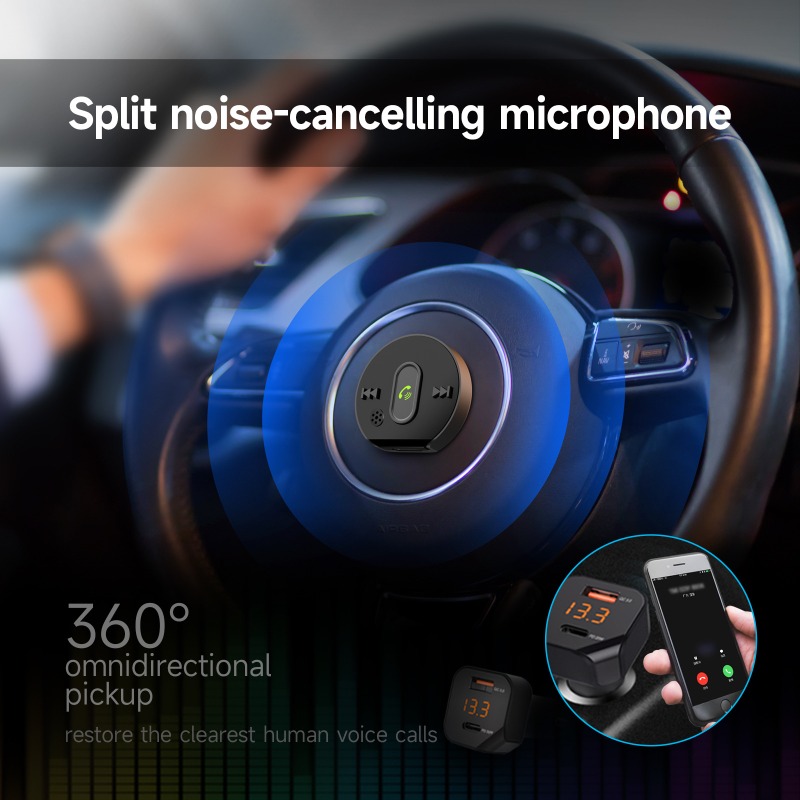 C23 Bluetooth 5.1 Car MP3 True - Car Accessories Qc recension och pris
