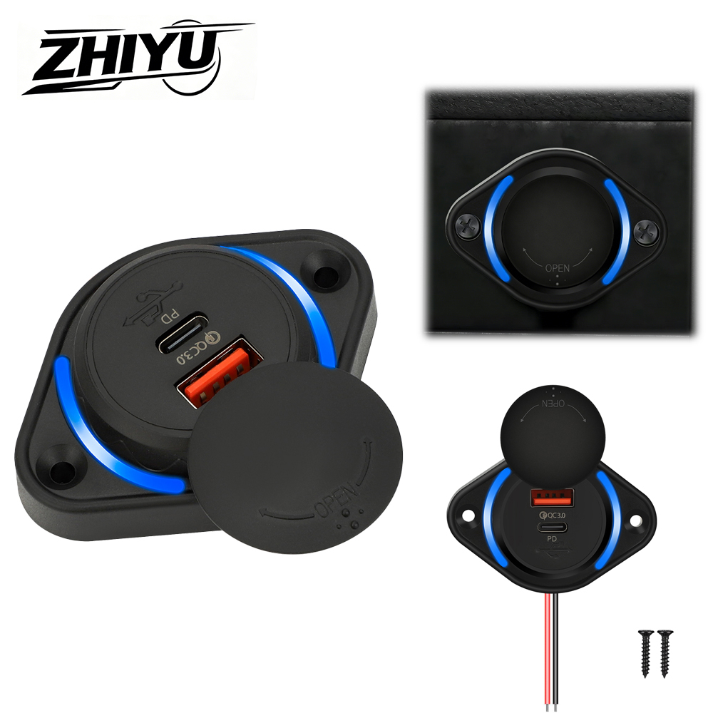 ZHIYU QC 3.0 Dual USB Charger  - Car Accessories Qc recension och pris