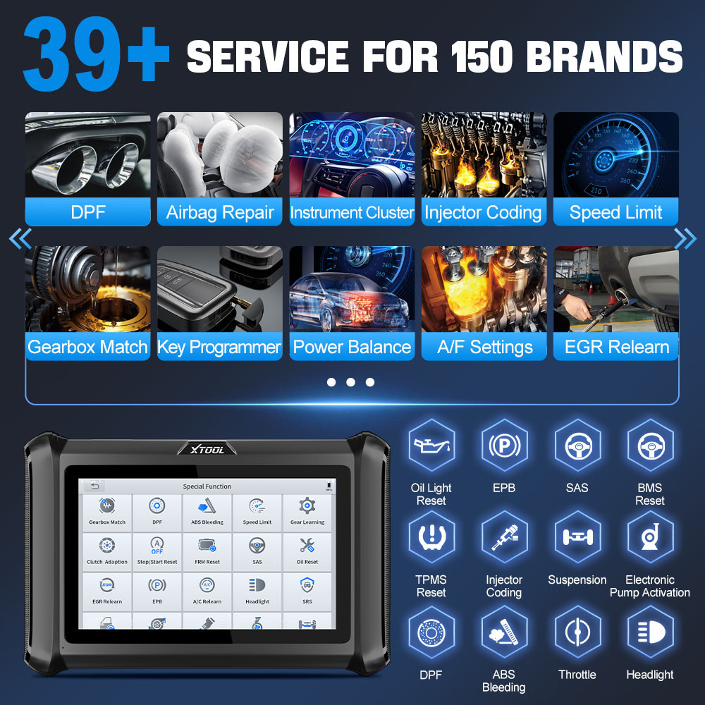 USA Warehouse XTOOL D7S Car EC - Obd2 Scanner recension och pris