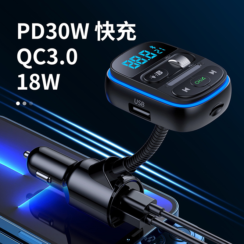 T77 Bluetooth 5.0 FM Transmitt - Car Accessories Qc recension och pris