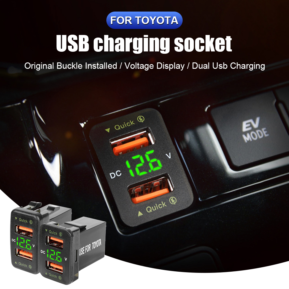 QC Car Socket Charger 12-24V V - Car Accessories Qc recension och pris